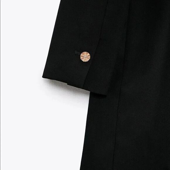 LAST 1! ZARA JEWEL BUTTON BLAZER DRESS - Picture 9 of 10